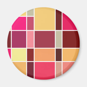 Imán Composición de resumen de color