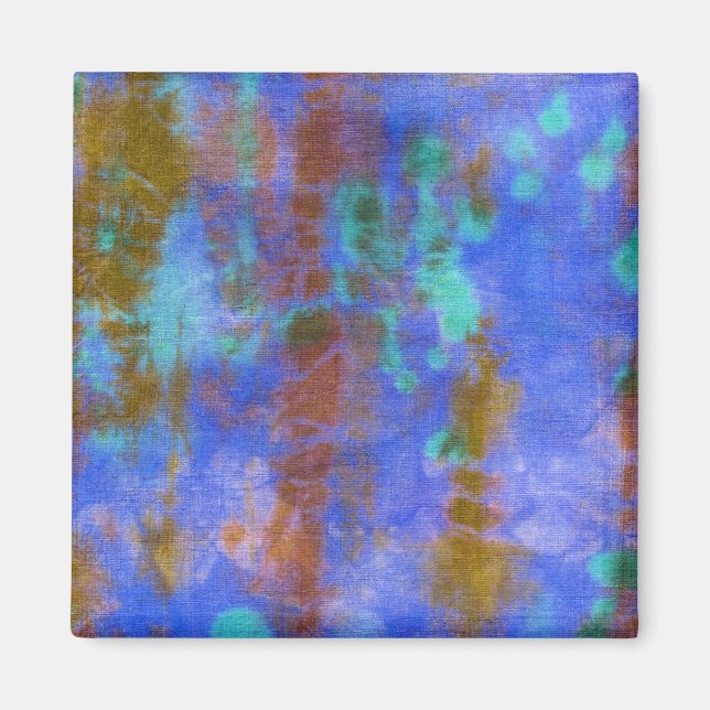 Imán Composición de tye dye #9 por Michael Moffa (Frente)