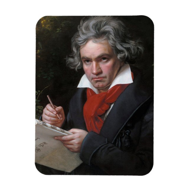 Imán Compositor musical clásico de Ludwig Beethoven (Vertical)