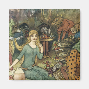 Imán Compra de nosotros con un rizo de oro