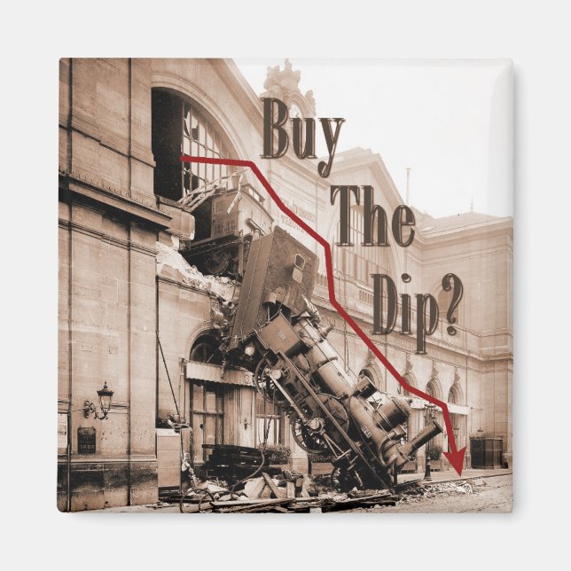 Imán Compra El Humor Del Mercado De Valores De La Dip (Frente)