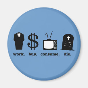 Imán comprar trabajo consumir