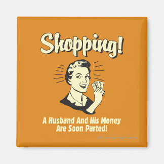 Imán Compras: Esposo y su dinero