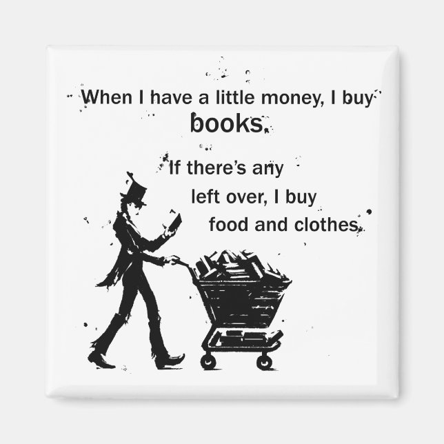 Imán Compro libros (Frente)