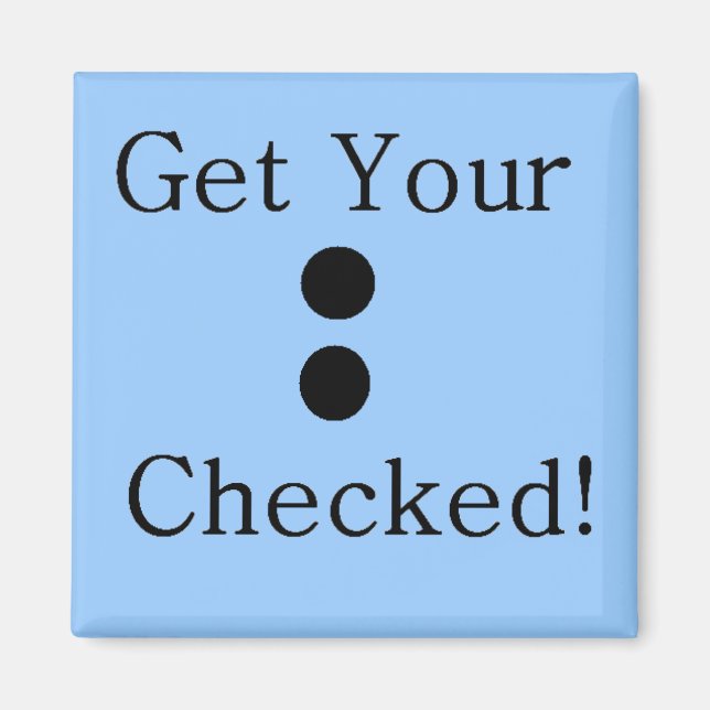 Imán Comprobación de color (Frente)