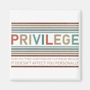 Imán Comprobar tu privilegio