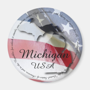 Imán Compromiso de la lealtad y de Michigan