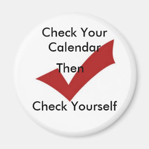 Imán Compruebe su calendario