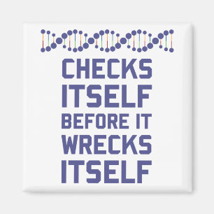 Imán Compruébese antes de que usted arruine su genéti