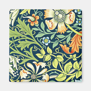 Imán Compton, patrón de William Morris vintage, Magnet