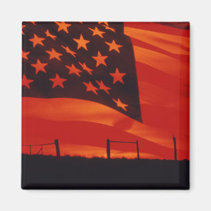 Imán Compuesto de Digitaces de la bandera americana