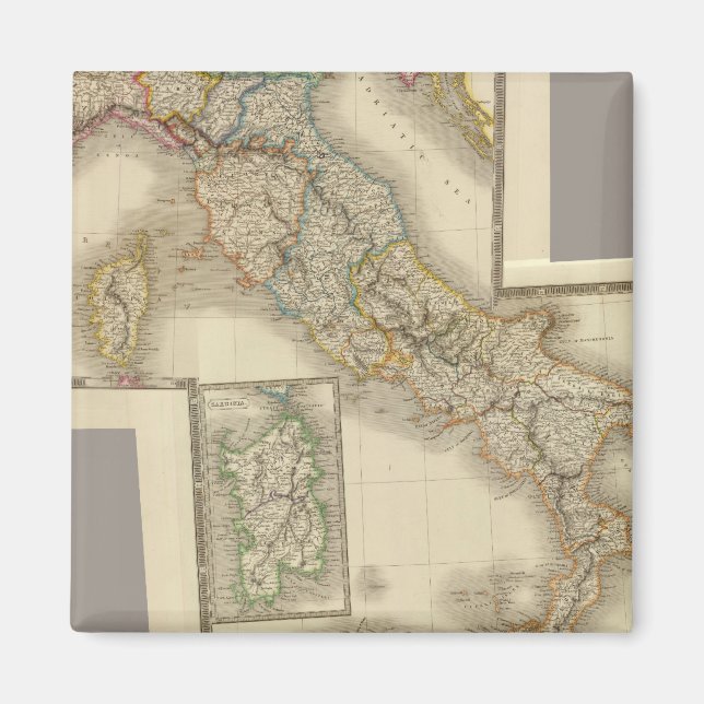 Imán Compuesto de Italia (Frente)