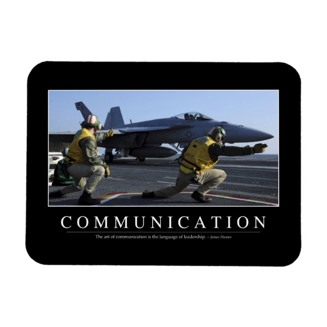 Imán Comunicación: Cita Inspiradora (Horizontal)