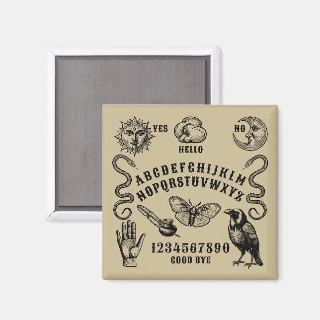 Imán Comunicación espiritual de la mesa de diálogo (Anverso/Reverso)