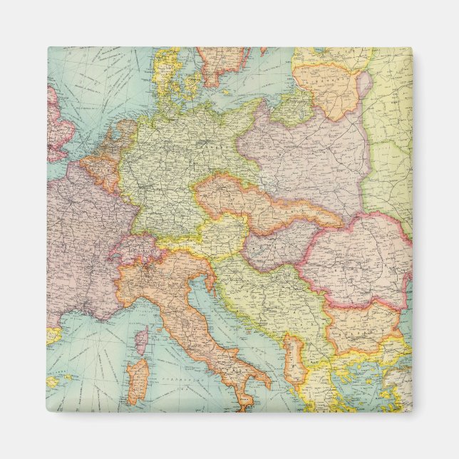 Imán Comunicaciones de Europa compuesta (Frente)