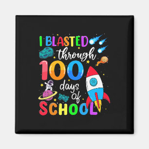 Imán Con 100 Días De Enseñanza