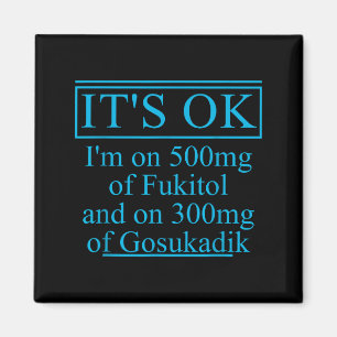 Imán Con 500mg de fukitol y con 300mg de gosukadik