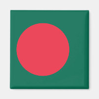 Imán con bandera de Bangladesh