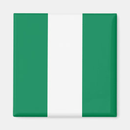 Imán con bandera de Nigeria