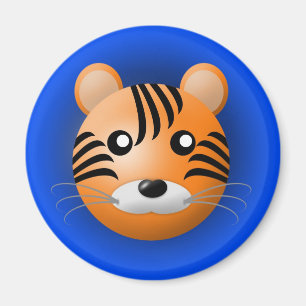 imán con el animal: tigre