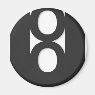 Imán con el logotipo de salida automática