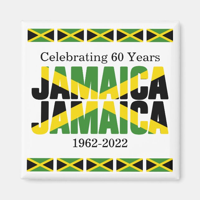 Imán con estilo JAMAICA JAMAICA (Frente)