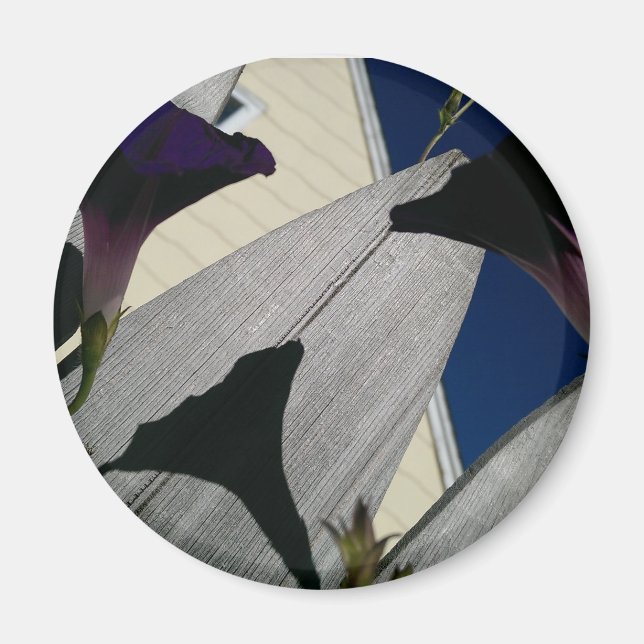 Imán con flores (Frente)