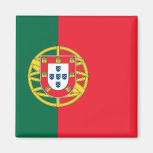 Imán con la bandera de Portugal