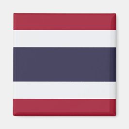 Imán con la bandera de Tailandia