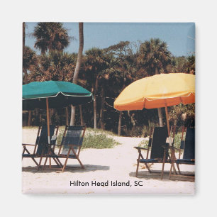Imán con la foto de Hilton Head Island