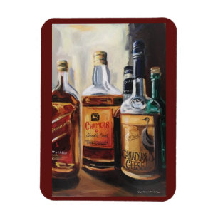 Imán con las botellas