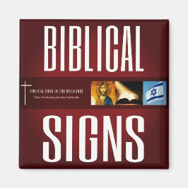 Imán con logotipo de Rótulos bíblicos 2018