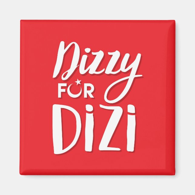 Imán con logotipo DIzzy (Frente)