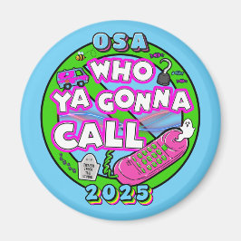 Imán con logotipo OSA 2025