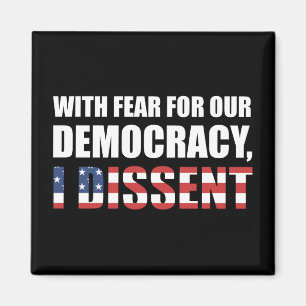 Imán Con Miedo Por Nuestra Democracia, Discrepo