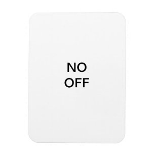 imán con "ON & OFF"
