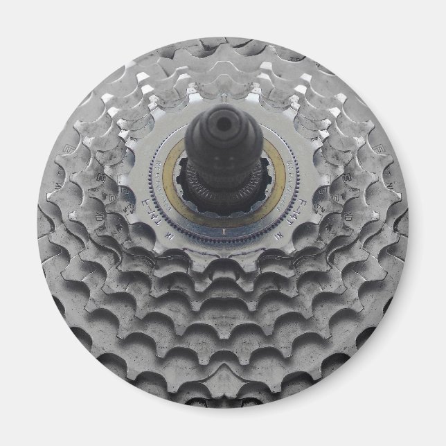 Imán con piñón de bicicleta (Frente)