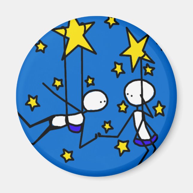 Imán Con usted :) Magnet (Frente)