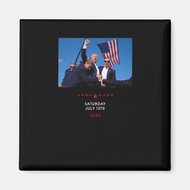 Imán Concentración de Donald Trump en Pensilvania (Frente)