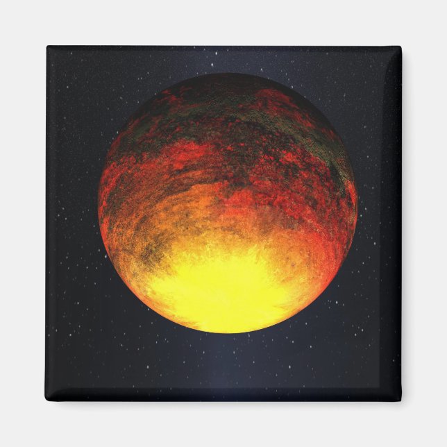 Imán Concepto artístico de Kepler-10b (Frente)