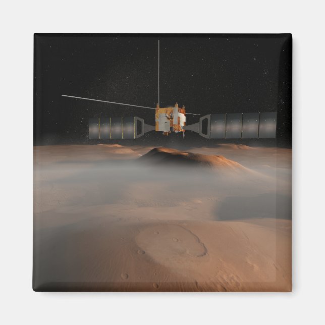 Imán Concepto artístico de la nave espacial Mars Expres (Frente)