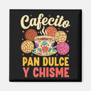 Imán Concha mexicana hispana café cafecito pan dulce