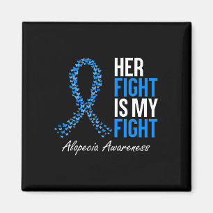 Imán Conciencia de Alopecia Su Lucha Es Mi Lucha Que Ll