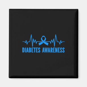 Imán conciencia de la diabetes en noviembre llevamos bl