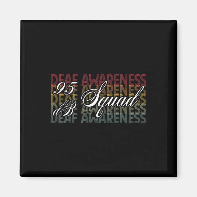 Imán Conciencia De La Pérdida Del Lenguaje De La Audien (Frente)