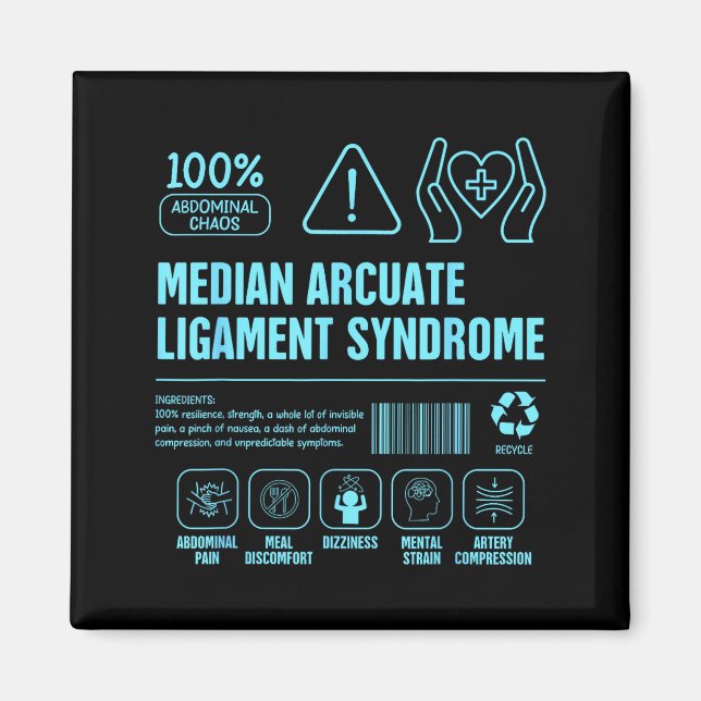 Imán Conciencia de MALS síndrome del ligamento arqueado (Frente)
