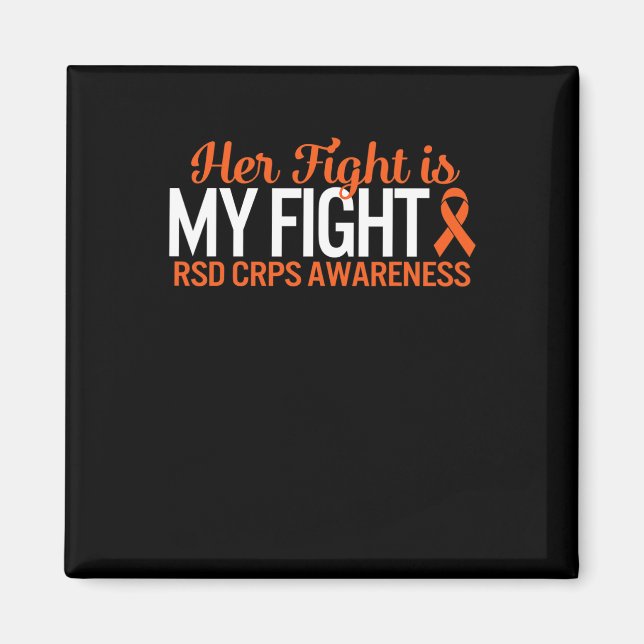 Imán Conciencia de RSD CRPS Su lucha es mi lucha comple (Frente)