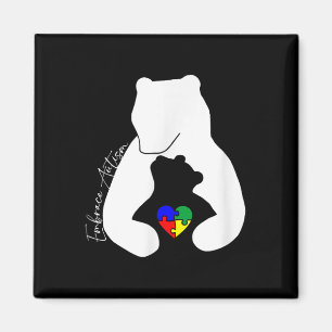 Imán Conciencia del autismo - Abrazando el autismo el r