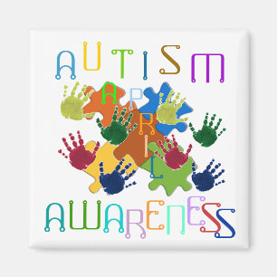 Imán Conciencia del autismo - abril
