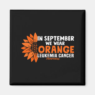 Imán Conciencia del cáncer de leucemia en septiembre Vi